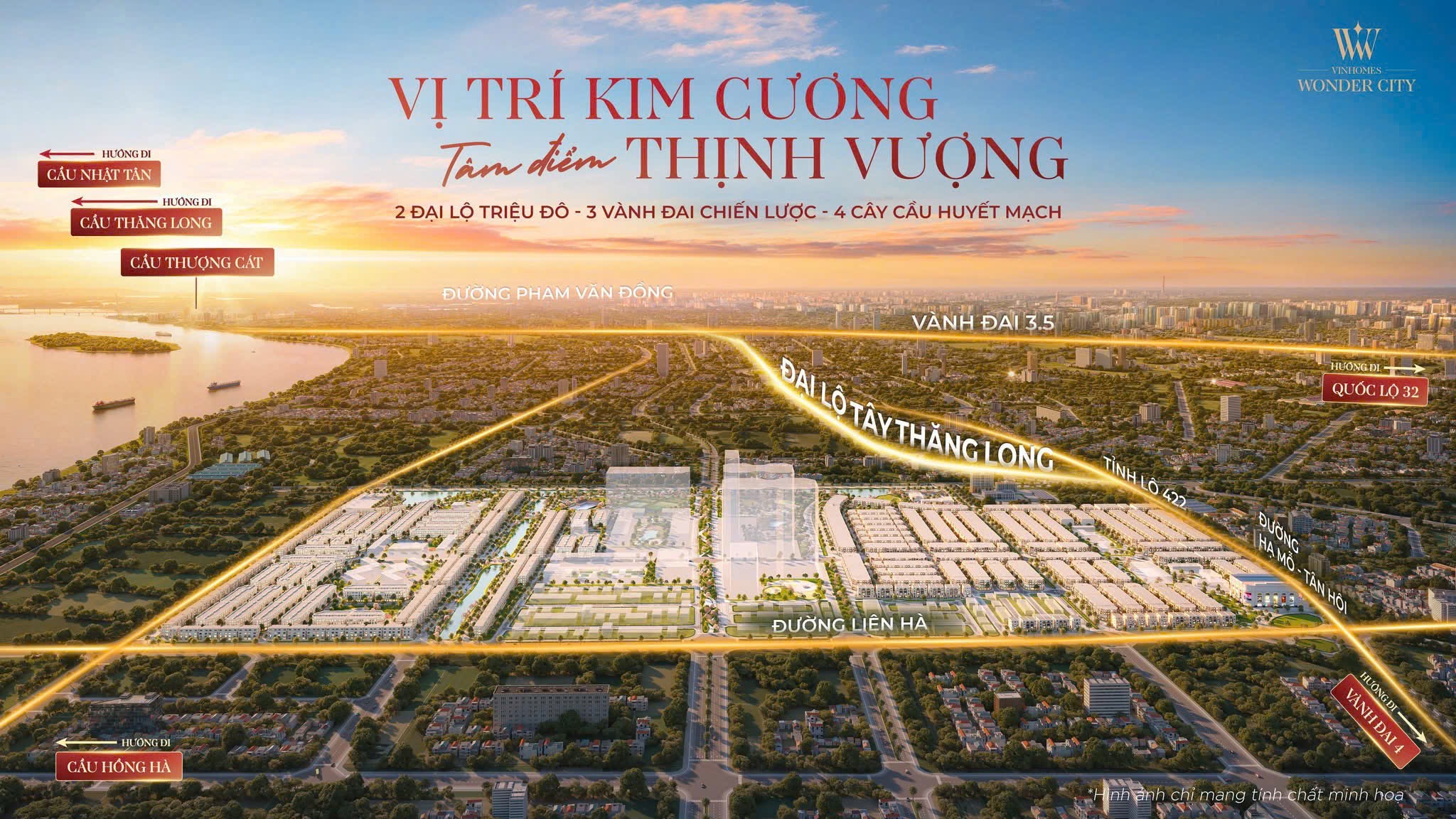 Thông tin Vinhomes Wonder City -Vin đan phượng Hà nội mở bán tháng 3 .2025