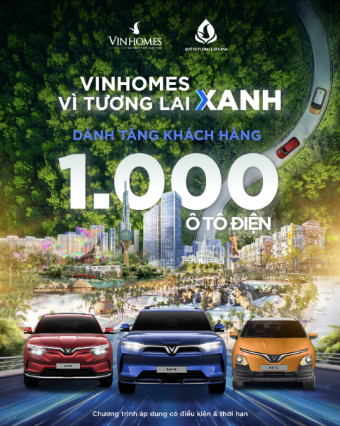 Vinhomes tiên phong kiến tạo các đô thị xanh bền vững bậc nhất Việt Nam
