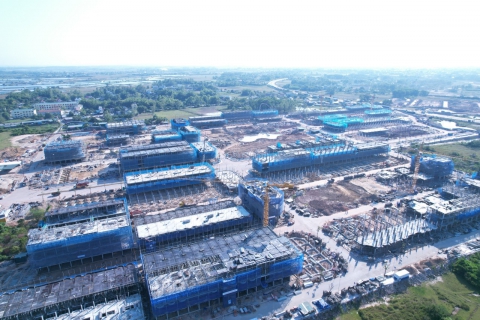 Tiến độ xây dựng Khu NewYork Vinhomes Móng cái mở bán vào Tháng 7/2023