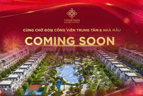 Vinhomes Golden Avenue chuẩn bị khai trương công viên trung tâm New York